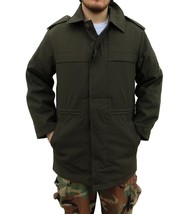Vintage Slovakian army M98 combat parka jacket coat military olive drab - $34.22 CAD