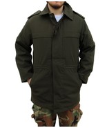 Vintage Slovakian army M98 combat parka jacket coat military olive drab - $34.04 CAD