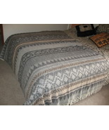 Ethnic designed blanket,coverlet made of alpacawool - £103.59 GBP