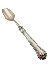 Antique American Silver Plate Cheese Scoop Stilton Serving Spoon EHH Silver Co - $74.24