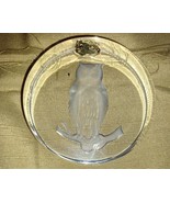Owl paperweight by Val Saint Lambert Crystal, Belguim - €20,79 EUR