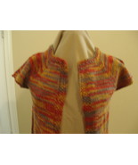 Handmade vest knit acrylic  - $27.00