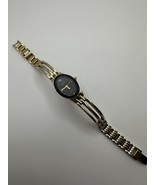 Gold Black Armitron Diamond Woman’s Watch 20mm - €10,58 EUR