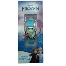 Disney Frozen Spinner LCD Watch Age 6+ Digital Lift Cover to See Time Ne... - $9.72