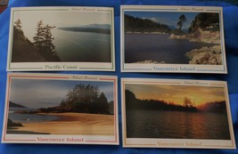 4 NEW old stock vintage Vancouver Island BC Canada RPPC Postcards Coasta... - $151.86 MXN