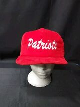 NEW OLD STOCK 90's New England Patriots NFL New Era Script Corduroy Hat ... - $79.99