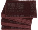 20 Pack Of Scotch-Brite Maroon General Purpose Hand Pads, Model Number 3... - £30.05 GBP