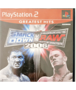 PS2 Playstation2 Smackdown Vs Raw 2006 CIB With Manual Wrestling WWE Gam... - $41.01 CAD