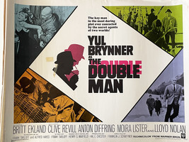 The Double Man 1967 vintage movie poster - £78.63 GBP
