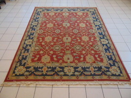 Vintage Estate Semi-Antique Handmade Indo Flatweave Rug E202 - £378.44 GBP