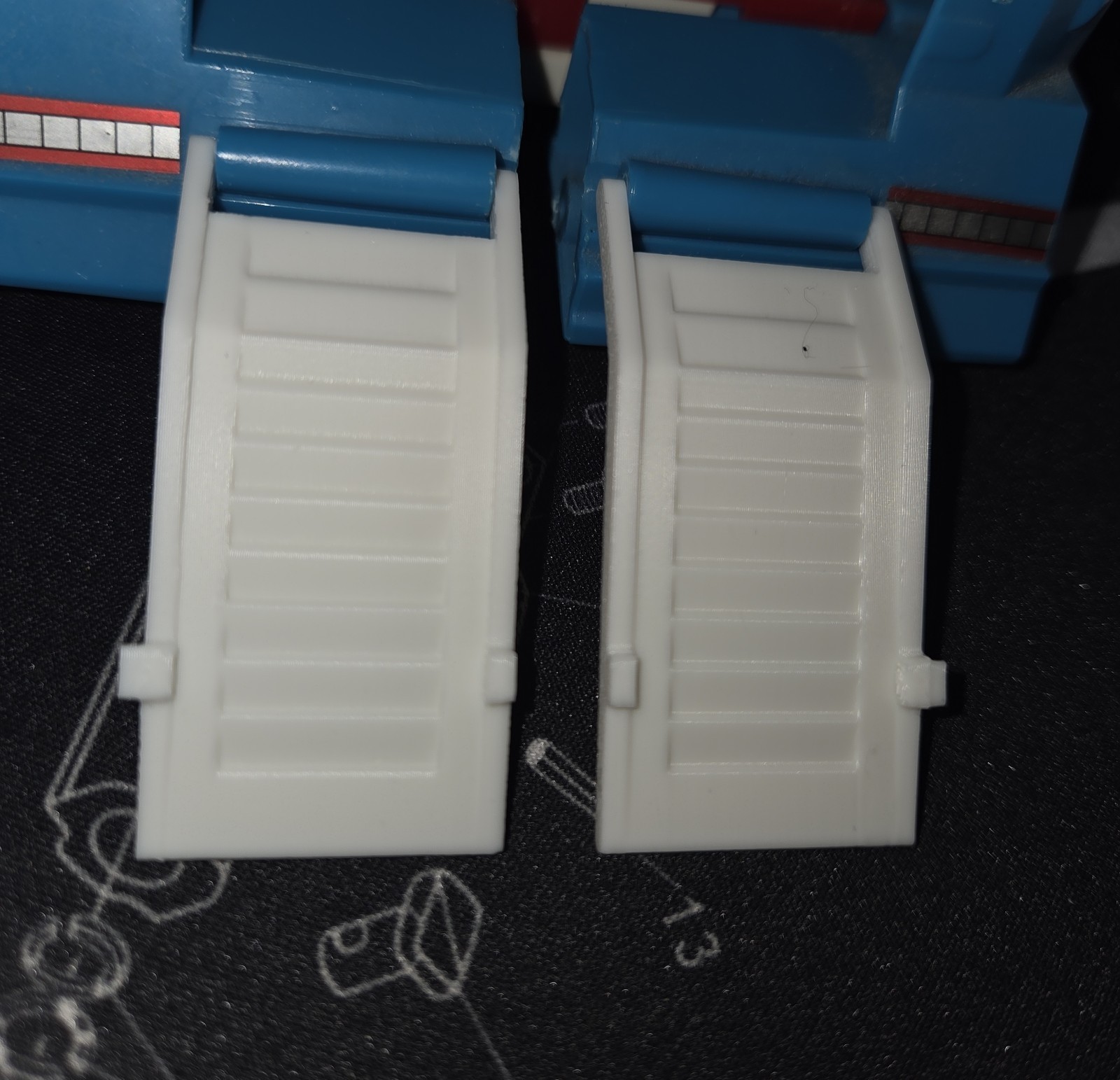 Transformers Ramp Baseball Transformers G1 Ultra Magnus 3D Printed Ramps Left & Right Set No ...