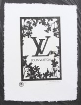 Louis Vuitton Black &amp; White Print By Fairchild Paris LE 5/25 - £118.70 GBP