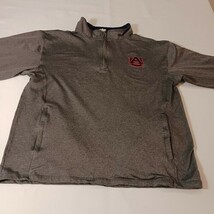 KA Knights Apparel Auburn Men's Gray 1/4 Zip Pullover Sweatshirt Size L 42/44 image 7
