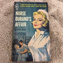 Nurse Durand&#39;s Affair Medical Romance Paperback Book by Peggy Gaddis 1961 - £9.53 GBP