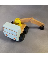 Ikea Wooden Toy Crane Truck Magnetic Pick Up Toy Made in 1999 - €12,77 EUR