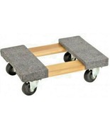 MOVERS DOLLY Carpeted Hardwood 1000 pound 1/2Ton 12.25&quot; x 18&quot; Moving CAR... - $56.19