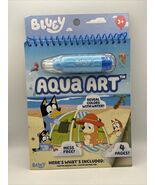 Aqua Art - Reusable Water Reveal Activity Pages With Water Pen for No Bluey - $11.76
