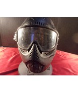 JT PAINTBALL FACE MASK WITH GOGGLES IN BLACK WITH WHITE SI 1090 - €20,85 EUR