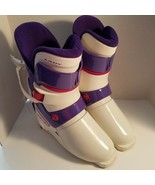 Rossignol Lady 105 Womens Ski Boots Size 25.5 White Violet Made In Italy - £79.92 GBP