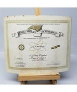 1960 Digital Computers Educational Achievement Certificate Military Engi... - $18.69