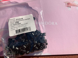 Lot of 100 Wholesale Pandora Silicon Rubber Clip Stoppers Lock New Authentic - £60.54 GBP