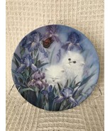Vintage W.L.George Plate &quot;Garden Discovery&quot; by Lily Chang, Cat Collector... - $27.25 CAD