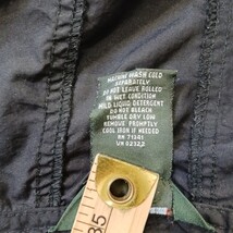 LL Bean Black Nylon Hooded Jacket Women's 1/4 Zipper Front Pocket Zipper Size 2X image 4