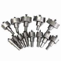Rocaris 13Pcs 16mm-53mm Stainless Steel Carbide Tip Metal Drill Bit Hole... - $39.99