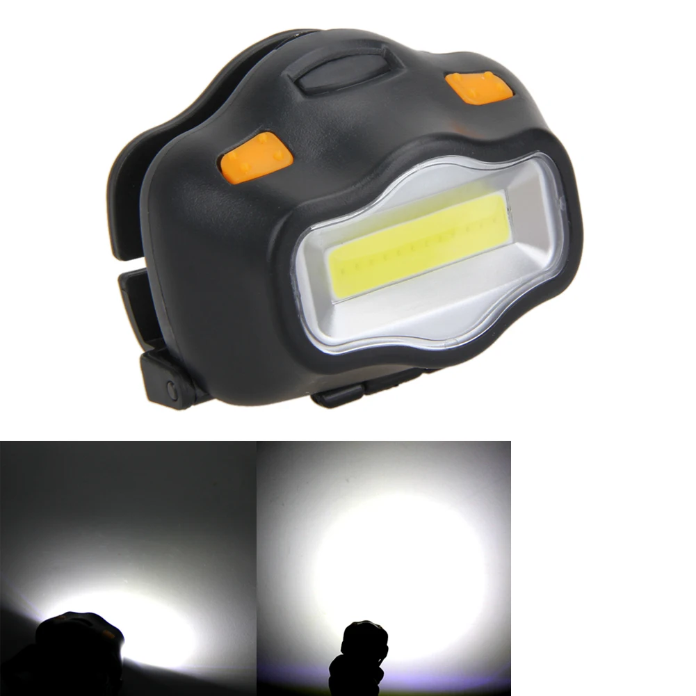 Lighting Headlight 12 Mini COB Outdoor LED Headlight Camping Cycling Hiking - £9.19 GBP