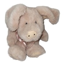 Boyds Bears Pink Pig Jointed Plush Stuffed Animal Toy J.B. Bean #1364 Beanie 11&quot; - £8.26 GBP