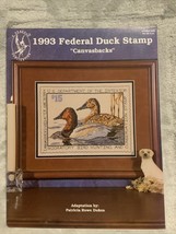 Pegasus Publication 1993 Federal Duck Stamp Canvasbacks Cross Stitch 348 Vtg - £4.44 GBP