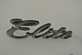 Ford Elite Colony Montcalm Car Badge Emblem Nameplates 1960s &amp; 1970s Lot of 3 - £40.02 GBP