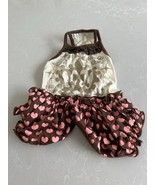 Dog-Cat/Pet/Puppy Small Play Outfit Paris Maniac Erotica Pink Hearts  - $18.80