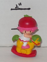 1982 Kenner Miniature PVC figure Strawberry Shortcake Cherry Cuddler SSC - £11.66 GBP