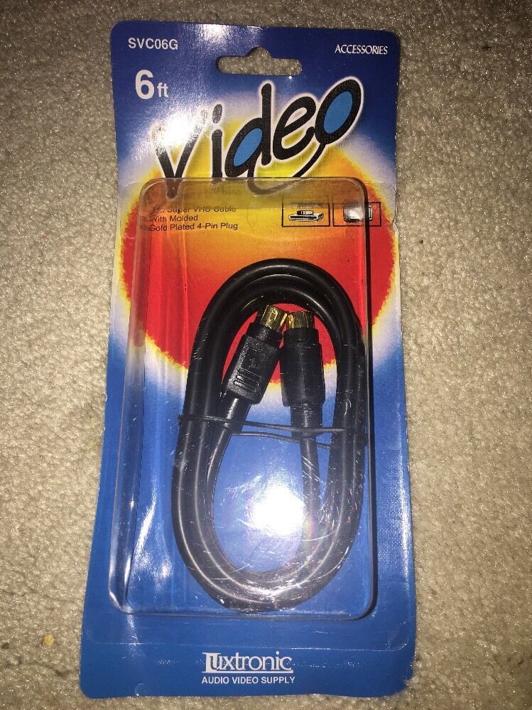 Uxtronic Audio Video Supply 6ft Super VHS cable - $12.86
