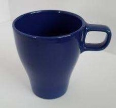 IKEA Mug 4&#39;&#39; in Fargrik Syntes Blue Gloss Color Stackable by IKEA Made In Romani - £11.00 GBP