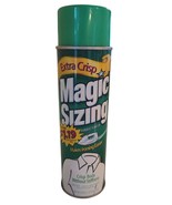 Extra Crispy Magic Sizing Fabric Finish Starch 20 oz Can NOS Linen Laund... - $15.90