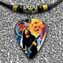 Foo Fighters Aluminum Guitar Pick Necklace with Optional Matching Earrings - $13.08+