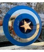 Captain America Shield Golden Age  22&quot; Inches Halloween Cosplay Replica - $125.63