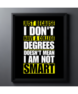 School Wall Art School Poster School Quotes Motivational Quotes Smart Qu... - £3.77 GBP