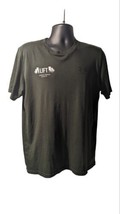 Under Armour Heat Gear Army Green &quot;Lift&quot; Mens LARGE T-Shirt Loose Short ... - $12.35