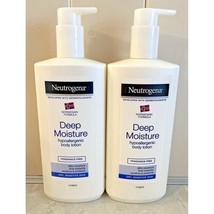 2 Neutrogena Norwegian Formula Deep Moisture Body Lotion Hypoallergenic 13.5oz - £24.61 GBP