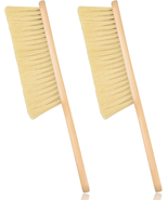 2 Pieces Woooden Dust Brush Hand Broom Bench Brush with Long Wood Handle... - $14.54