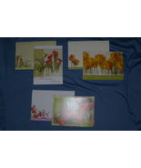 Lot of 3 Vintage Get Well Caring Well Wishes Cards with Envelopes Unused... - $6.30