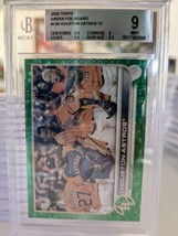 2022 Topps Baseball Green Foil Board Houston Astros #136 256/499 BGS 9 - $29.70