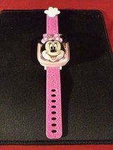 Vintage Disney Minnie Mouse Talking Time Figure Watch Interactive Learning - $11.94