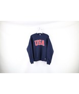 NOS Vintage 90s Russell Athletic Boys Large Spell Out USA Crewneck Sweat... - $754.39 MXN