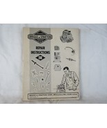 Briggs &amp; Stratton Repair Instructions Manual No. 4 FORM MS-4750-101 - $178.08 MXN