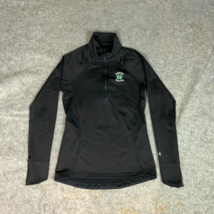 North Dakota Hawks Womens Pullover Small Black 1/4 Zip Sweatshirt Under Armour - $20.98