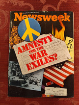 NEWSWEEK magazine January 17 1972 Vietnam War Exiles Amnesty? - £12.73 GBP